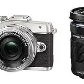 【中古】【1ヶ月保証】 オリンパス OLYMPUS ペン E-PL7 EZダブルズームキット シルバー ミラーレス