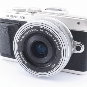 【中古】OLYMPUS オリンパス PEN Lite E-PL7 14-42mm EZ レンズキット シルバー