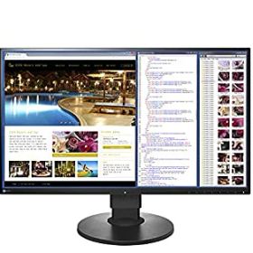 【中古-非常に良い】【輸入・日本仕様】EIZO FlexScan 27.0インチ カラー液晶モニター ( 2560×1440 / IPSパネル / 5ms / ノングレア/ ブラック ) EV2750-BKR