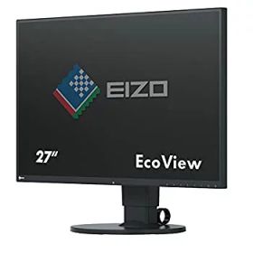 【中古】【39shop】EIZO★FlexScan 27型 カラー液晶モニター EV2750-BK（良い）