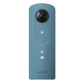中古 １年保証 美品 RICOH THETA SC ブルー