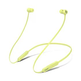 Beats Flex ワイヤレスイヤホン - Apple W1ヘッドフォンチップ、マグネット式イヤーバッド、Class 1 Bluetooth、最大12時間の再生時間 - イエロー