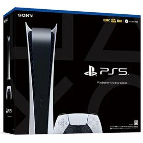 【中古】(非常に良い)【整備済み品】 SONY ソニー PlayStation 5 デジタル・エディション (CFI-1100B01) ディスクドライブ非搭載 PS5 プレステ5 プレイステーション5