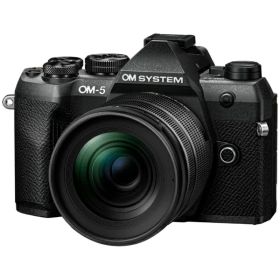 【エントリーで最大全額ポイント還元｜8/11まで】 OM SYSTEM｜オーエムシステム OM-5 Mark II 12-45mm F4.0 PRO レンズキット ミラーレス一眼カメラ ブラック [ズームレンズ]