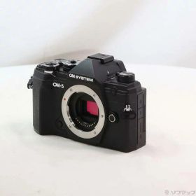【中古】OMSYSTEM OM-5 ボディ ブラック 【348-ud】