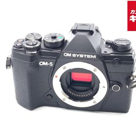 【中古】 【美品】 OM SYSTEM OM-5 ボディ ブラック 【ミラーレス一眼】 【6ヶ月保証】