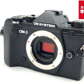 【中古】 【美品】 OM SYSTEM OM-5 ボディ ブラック 【ミラーレス一眼】 【6ヶ月保証】