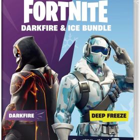 新品 Nintendo Switch FORTNITE DARKFIRE & ICE BUNDLE フォートナイト ダークファイア＆アイス バンドル Switch ソフト ダウンロードコード版 1000 V-Bucks 特典 コスチューム Epic Games 国内正規品 4595057030217