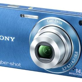 【中古】【非常に良い】SONY デジタルカメラ Cyber-Shot(サイバーショット) W350 ブルー DSC-W350/L