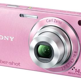 【中古】【非常に良い】SONY デジタルカメラ Cyber-Shot(サイバーショット) W350 ピンク DSC-W350/P