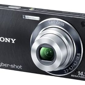 【中古】SONY デジタルカメラ Cyber-Shot(サイバーショット) W350 ブラック DSC-W350/B