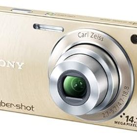 【中古】【39shop】SONY★デジタルカメラ Cyber-Shotサイバーショット W350 ゴールド DSC-W350/N(非常に良い)