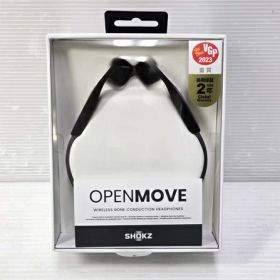 【中古品】 SHOKZ OPENMOVE ワイヤレス骨伝導ヘッドフォン S661 スレートグレー ○YR-19923○