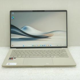 【中古 Aランク】ASUS Zenbook SORA UX3407QA 16GB SSD1TB Windows11Home 14インチ（1920×1200）ザブリスキーベージュ Copilot+ PC Microsoft Office付