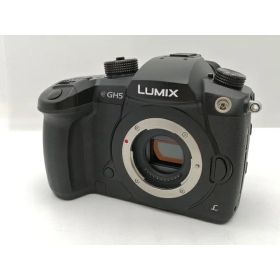 【中古】Panasonic LUMIX GH5 ボディ DC-GH5-K ブラック【新宿2】保証期間1ヶ月【ランクB】