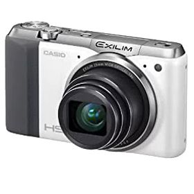 【中古】CASIO EXILIM デジタルカメラ ハイスピード 1610万画素 光学18倍ズーム ホワイト EX-ZR700WE