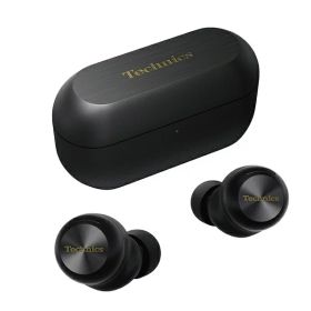 【無料延長保証】 TECHNICS｜テクニクス 完全ワイヤレスイヤホン ブラック EAH-AZ100-K [ワイヤレス(左右分離) /カナル型 /ノイズキャンセリング対応 /Bluetooth対応]