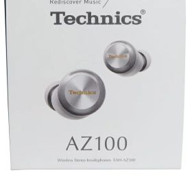 【Panasonic】【Technics】【未使用品】パナソニック『ワイヤレスステレオインサイドホン シルバー』EAH-AZ100 完全ワイヤレスイヤホン 1週間保証【中古】