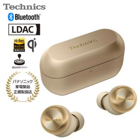 Panasonic TECHNICS テクニクス ワイヤレスステレオインサイドホン シャンパンゴールド ノイズキャンセリング Bluetooth ハイレゾ 防滴 高音質 人気 EAH-AZ100-N