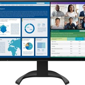 【送料無料】EIZO EV2740X-BK 液晶ディスプレイ 27型/ 3840×2160/ USB Type-C、DisplayPort、HDMI×2/ ブラック/ スピーカー：あり【在庫目安:僅少】