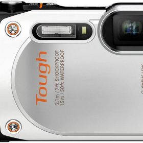 【中古】OLYMPUS デジタルカメラ STYLUS TG-860 Tough ホワイト 防水性能15m 可動式液晶モニター TG-860 WHT当店保証30日間 人気モデル 高画質 売れ筋