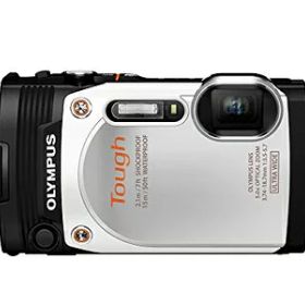 【中古】 OLYMPUS デジタルカメラ STYLUS TG-860 Tough ホワイト 防水性能15m 可動式液晶モニター TG-860 WHT