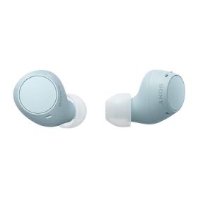 ソニー ワイヤレスステレオヘッドセット 完全ワイヤレスイヤホン WF-C510-L ブルー ワイヤレス イヤホン Bluetooth 密閉型 小型軽量 コンパクト【送料無料】【KK9N0D18P】