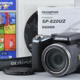 【中古】OLYMPUS オリンパス STYLUS SP-820UZ ブラック コンパクトデジタルカメラ 元箱付き