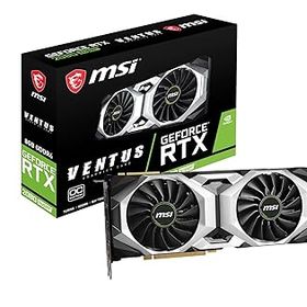 【中古】MSI GeForce RTX 2080 SUPER VENTUS OC グラフィックスボード VD7027
