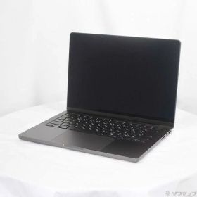 【中古】Apple(アップル) MacBook Pro 14.2-inch Late-2024 MW2U3J／A Apple M4 10コアCPU_10コアGPU 16GB SSD512GB スペースブラック 〔26.3 Tahoe〕 【258-ud】