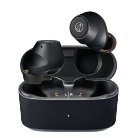 【エントリーで最大全額ポイント還元｜8/11まで】 オーディオテクニカ｜audio-technica 完全ワイヤレスイヤホン マットブラック ATH-CKS30TW+BK [ワイヤレス(左右分離) /カナル型 /ノイズキャンセリング対応 /Bluetooth対応]