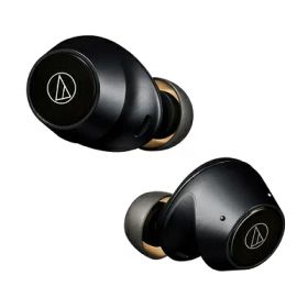 【中古】（新古品） オーディオテクニカ ATH-CKS30TW BK ワイヤレスイヤホン bluetooth 【完全ワイヤレスイヤホン/重低音 / IP55 防水防塵規格/マルチポイント対応/小型軽量 / 最大約20時間再生 / アプリ対応/ヒアスルー/低遅延モード】 ATH-CKS30TW BK ブラック
