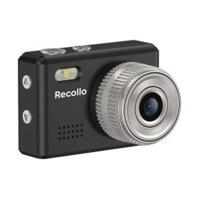 アイアールティー IRT-RCL01BK ブラック Recollo 100万画素レトロミニデジタルカメラ わずか18g手のひらサイズ 写真・動画・録音・WEBカメラ IRTRCL01BK