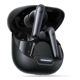 Anker アンカー Soundcore Liberty 4 NC ブラック A3947N11 完全ワイヤレスイヤホン Bluetooth 5.3 ノイズキャンセリング LDAC ハイレゾ IPX4 マルチポイント 最大50時間再生 USB-C 国内正規品 4571411210181