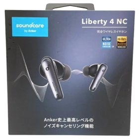 [中古] Anker Soundcore Liberty 4 NC フルワイヤレスイヤホン ブラック [良い(B)]