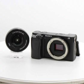 【中古】SONY(ソニー) α6400 ILCE-6400L パワーズームレンズキット ブラック 【368-ud】