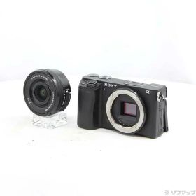 【中古】SONY(ソニー) α6400 ILCE-6400L パワーズームレンズキット ブラック 【196-ud】