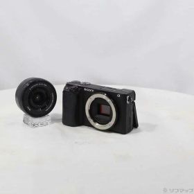 【中古】SONY(ソニー) α6400 ILCE-6400L パワーズームレンズキット ブラック 【349-ud】