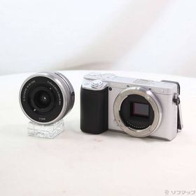 【中古】SONY(ソニー) 〔展示品〕 α6400 ILCE-6400L パワーズームレンズキット シルバー 【258-ud】