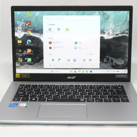良品 フルHD 14インチ Acer Aspire 5 N20C4 Windows11 卓越性能 第11世代Core i5-1135G7 8GB 爆速NVMe式256GB-SSD カメラ 無線Wi-Fi6 Office付き Win11【中古ノートパソコン 中古パソコン 中古PC】送料無料 あす楽対応 即日発送（Windows10も対応可能 Win10）