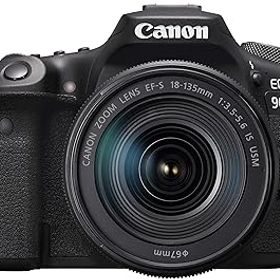 【中古】【39shop】Canon★デジタル一眼レフカメラ EOS 90D EF-S18-135 IS USM レンズキット EOS90D18135ISUSMLK-A（非常に良い）