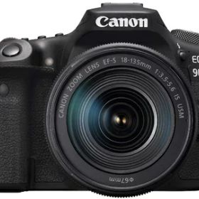 【中古】 Canon デジタル一眼レフカメラ EOS 90D EF-S18-135 IS USM レンズキット EOS90D18135ISUSMLK-A