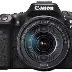 【中古】【39shop】Canon★デジタル一眼レフカメラ EOS 90D EF-S18-135 IS USM レンズキット EOS90D18135ISUSMLK(非常に良い)