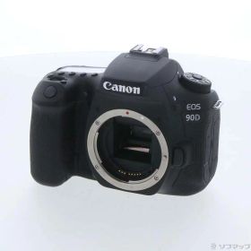 【中古】Canon(キヤノン) EOS 90D ボディ ブラック 【262-ud】