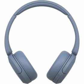 ソニー(SONY) ワイヤレスヘッドホン WH-CH520:Bluetooth対応/軽量設計 約147g/専用アプリ対応により好みの音質にカスタマイズできる イコライザー 設定対応/ブルー WH-CH520 L 小