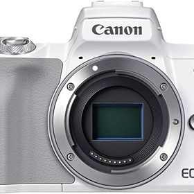 Canon ミラーレス一眼カメラ EOS Kiss M2 ボディー ホワイト KISSM2WH-BODY