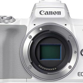 【中古】Canon ミラーレス一眼カメラ EOS Kiss M2 ボディー ホワイト KISSM2WH-BODY当店保証30日間 人気モデル 高画質 売れ筋