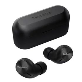 【中古】テクニクス ワイヤレスイヤホン EAH-AZ40M2-K ブラック bluetooth ノイズキャンセリング 3台マルチポイント IPX4 LDAC対応 ハイレゾ音質再生 ア