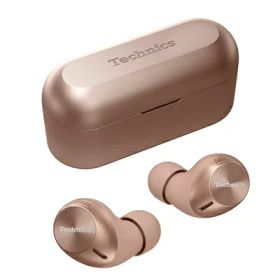 【中古】（新古品） テクニクス ワイヤレスイヤホン EAH-AZ40M2-N ローズゴールド bluetooth ノイズキャンセリング 3台マルチポイント IPX4 LDAC対応 ハイレゾ音質再生 アプリ対応