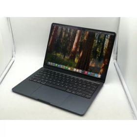 【中古】Apple MacBook Air 13インチ CTO (M3,2024) ミッドナイト M3(CPU:8C/GPU:8C)/8G/256G【神戸】保証期間1ヶ月【ランクB】